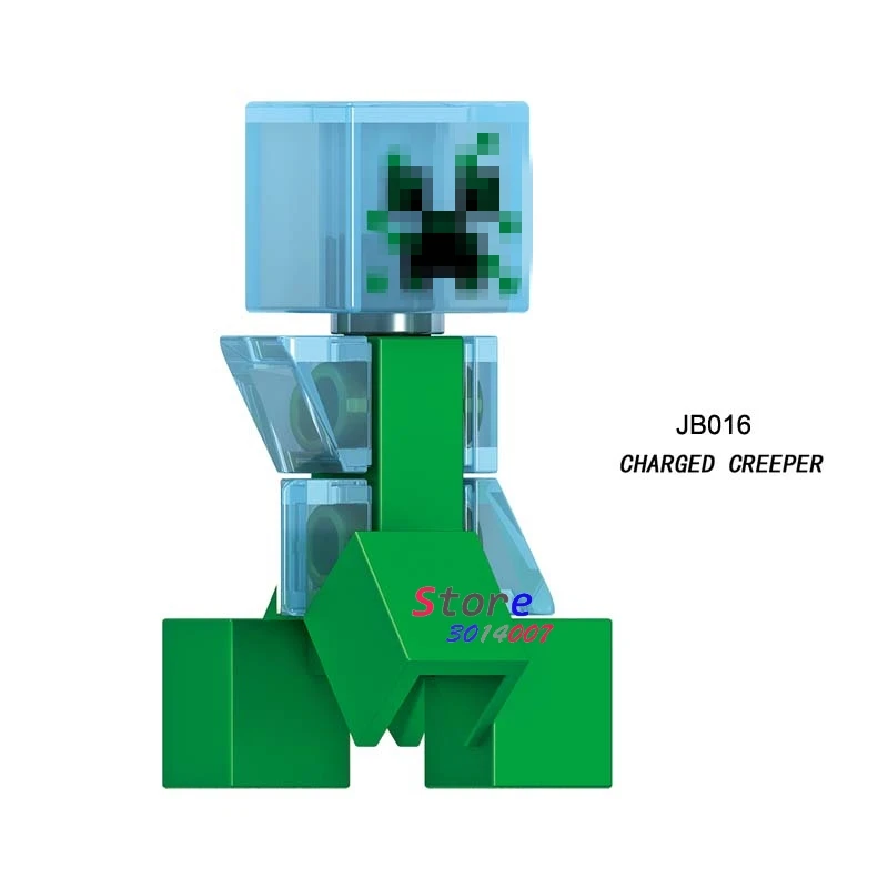 JB016 Одиночные строительные блоки мультфильм фильм серия с персонажами из мультфильмов о животных лошадей Гаст паук осел Полярный DIY игрушки для детей - Цвет: JB016