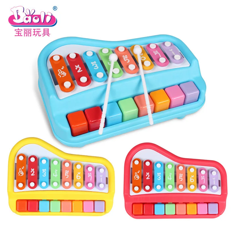 Polaroid 1502 Children Music Toy Piano Octave Large Xylophone Infants Parent And Child Interactive Toy CHILDREN'S Toy
