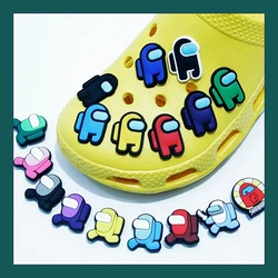 High-Quality New Crocs Shoe Accessories Jibz Favorite Various Game Character Accessories PVC Shoes Charm For Christmas Gift