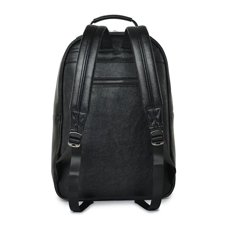 Мужской мягкий кожаный рюкзак с заклепками и головой льва|backpack women pu leather|men