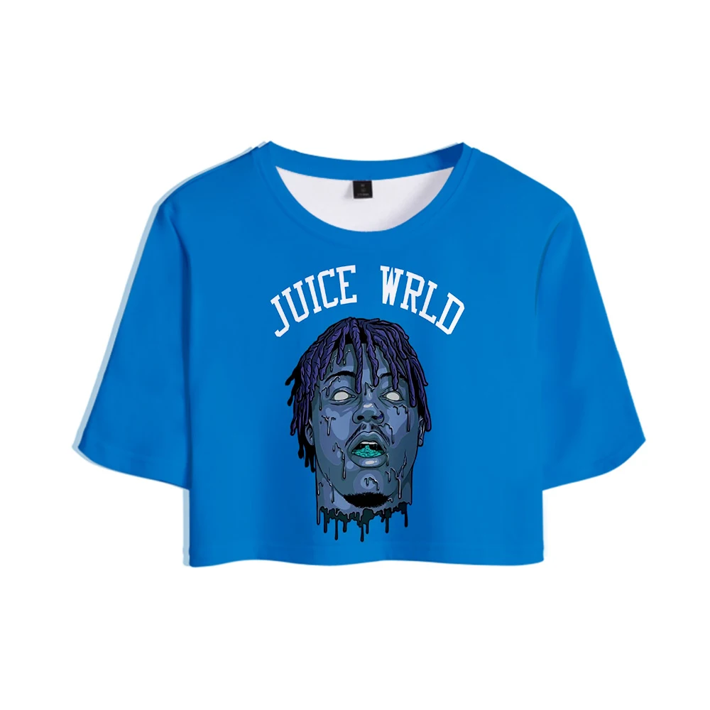Топы Salute to Rapper Juice WRLD в стиле хип хоп ловушка для эмо светящиеся мечты 3D топы
