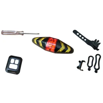 

New bicycle steering lights wireless remote control mountain bike tail lights riding lights flashing smart tail lights