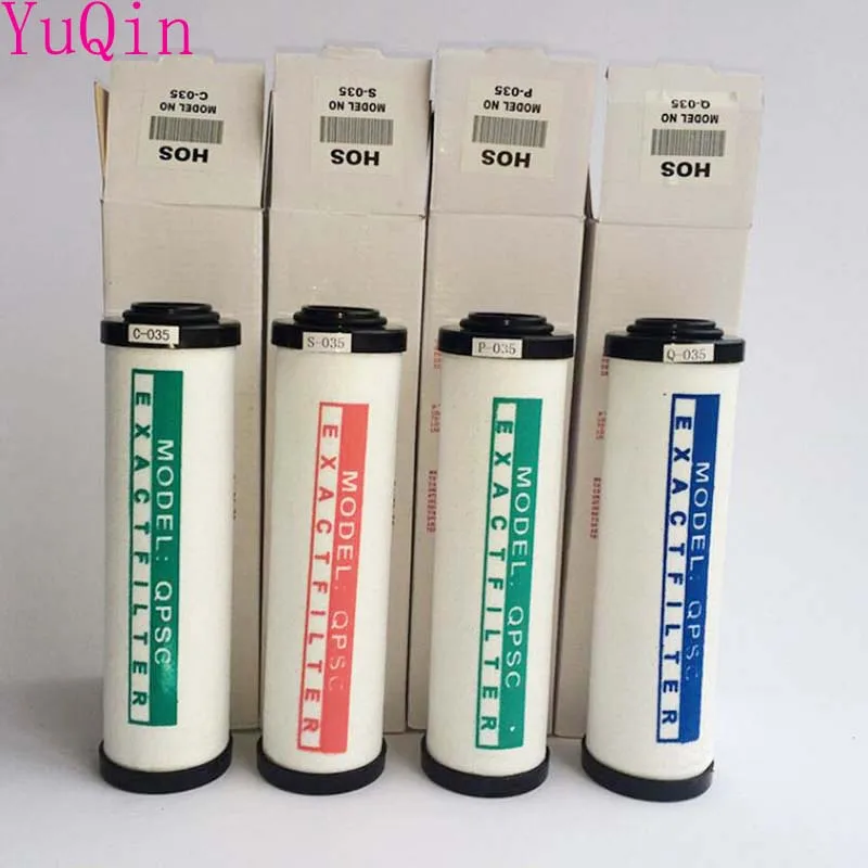 035 Q P S C Filter Element For Precision Filter 035Q 035S 035P 035C Air Water Oil Separator Cartridge Air Compressor