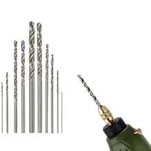 

10 Pcs HSS High Speed White Steel Twist Drill Bit Set for Rotary Power Tool Steel Twist Drill Bit Set Twist Drill Bit Set