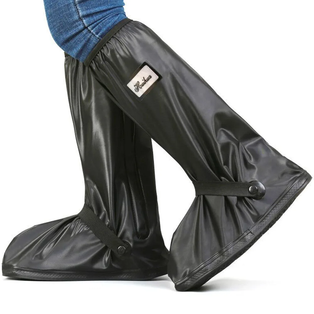 Cubierta impermeable para zapatos de moto, cubierta reflectante para Botas lluvia, hombre y mujer - Automóviles y motocicletas