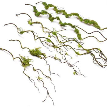 

Moss Vine Tree Rattan Dried Flowers Grape Twigs Dry Tree Branches Balcony Decoration Storefront Decorate Wedding Flower
