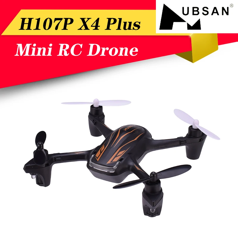 HUBSAN H107P X4 плюс 4 канала высоты режим 360°flips и вращения и 2,4 ГГц дрона с дистанционным управлением 2 RTF Мини RC Квадрокоптер серия