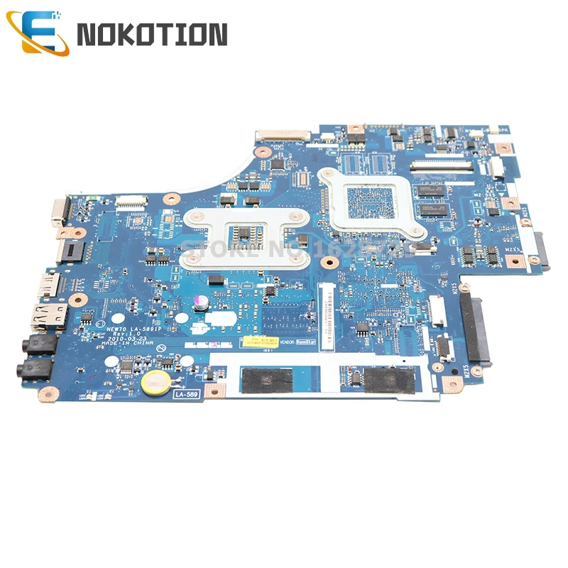 NOKOTION MBWJR02001 MBR5402001 MBWJM02001 основная плата для acer Aspire 5741 5741G материнская плата ноутбука NEW70 LA-5891P DDR3 512MB GPU