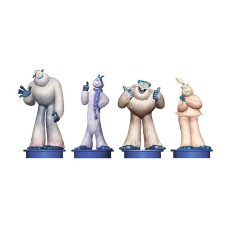 4 шт Smallfoot кинотеатр эксклюзивная чашка Топпер Фигурка игрушка Brinquedos фигурка подарок