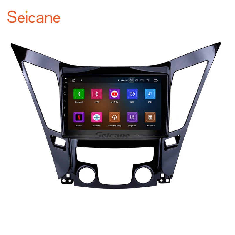 Seicane автомобильный Navi 1Din 9 &quotHD Android 0 GPS радио для HYUNDAI Sonata i40 i45 2011 2012-2015