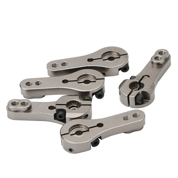 

Light Grey 25T M3 Metal RC Servo Arm Horn for Futaba Savox Xcore HL HSP HD 25T Spine for Futaba and Power HD Servos/MG995/MG995