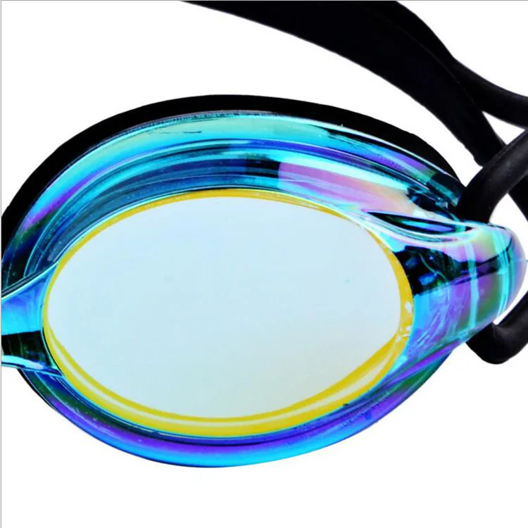 

Colorful Electroplated Swimming Goggles Profession High Grade Racing Goggles Waterproof Anti-fog Diving Only Swimming Goggles