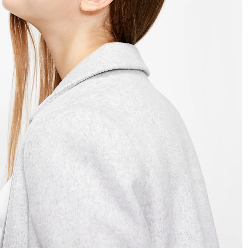 Vero Moda женское длинное шерстяное пальто с лацканами | 318327506