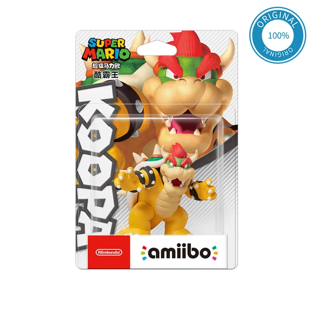 Figurine amiibo collection super mario odyssey - bowser en tenue