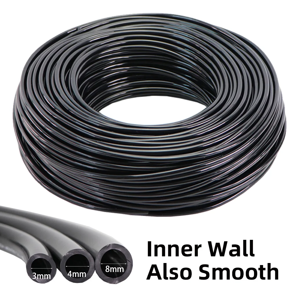 Garden Watering Hose 1/8'' 1/4'' 3/8'' PVC Soft Tubing Micro Drip Irrigation Tube Water Plants Flowers Gareenhose Pipe Garden Hose Water Hose Plastic Hose Plastic Tube 5M-140M