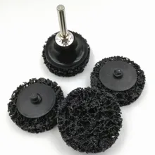 Disques de décapage à changement rapide avec 1 support de disque, 2 pouces, facile à nettoyer, broyeur d'ange abrasif, 20 pièces