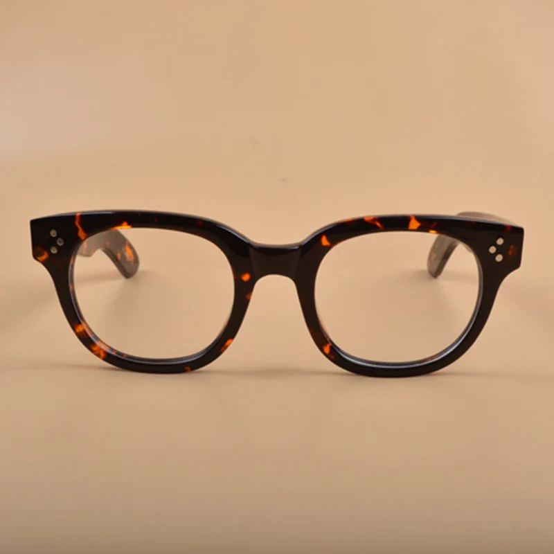 

Optical Glasses Frames Men Women New Johnny Depp Eyeglasses Computer Goggles male Acetate Glasses Frame Brand Vintage Z321-2