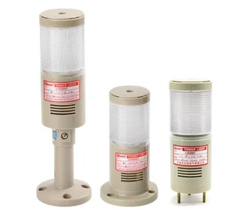 

LTA5001T Build in Buzzer LED Steady Light Flash Light Single Layer 3 Color in 1 Signal Warning Lamp Diameter 55mm