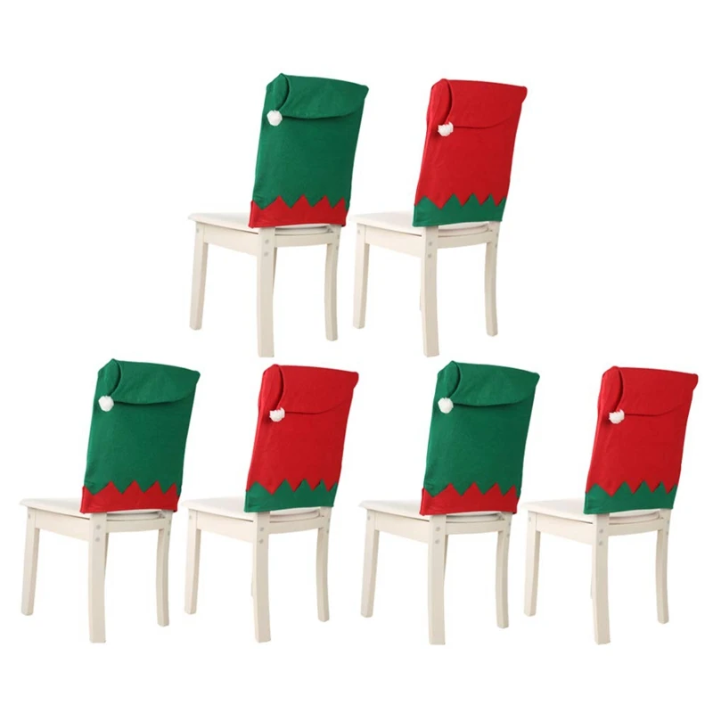 elf hat chair covers