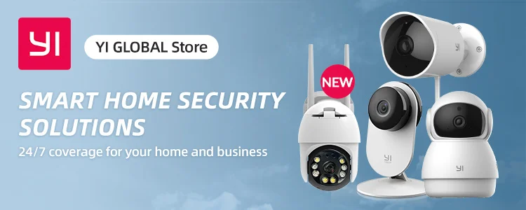 YI Pro 2K (3MP), 3-Pack Security Camera, WiFi 2.4GHz, Indoors