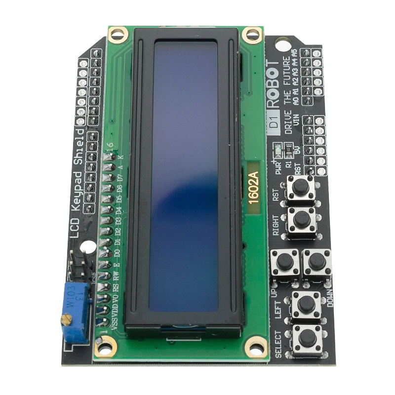 ЖК экран с клавиатурой дисплей 1602 модуль дисплея для Arduino ATMEGA328 ATMEGA2560 raspberry pi UNO