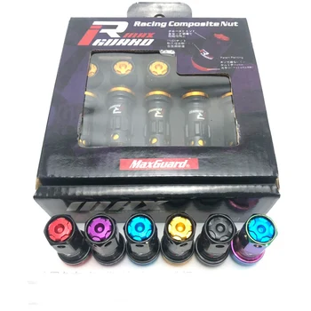 

20pcs/set Brand New R40 Style Racing Length 44mm Wheel Rims Lug Nuts M12x1.5/1.25 Car Accessories