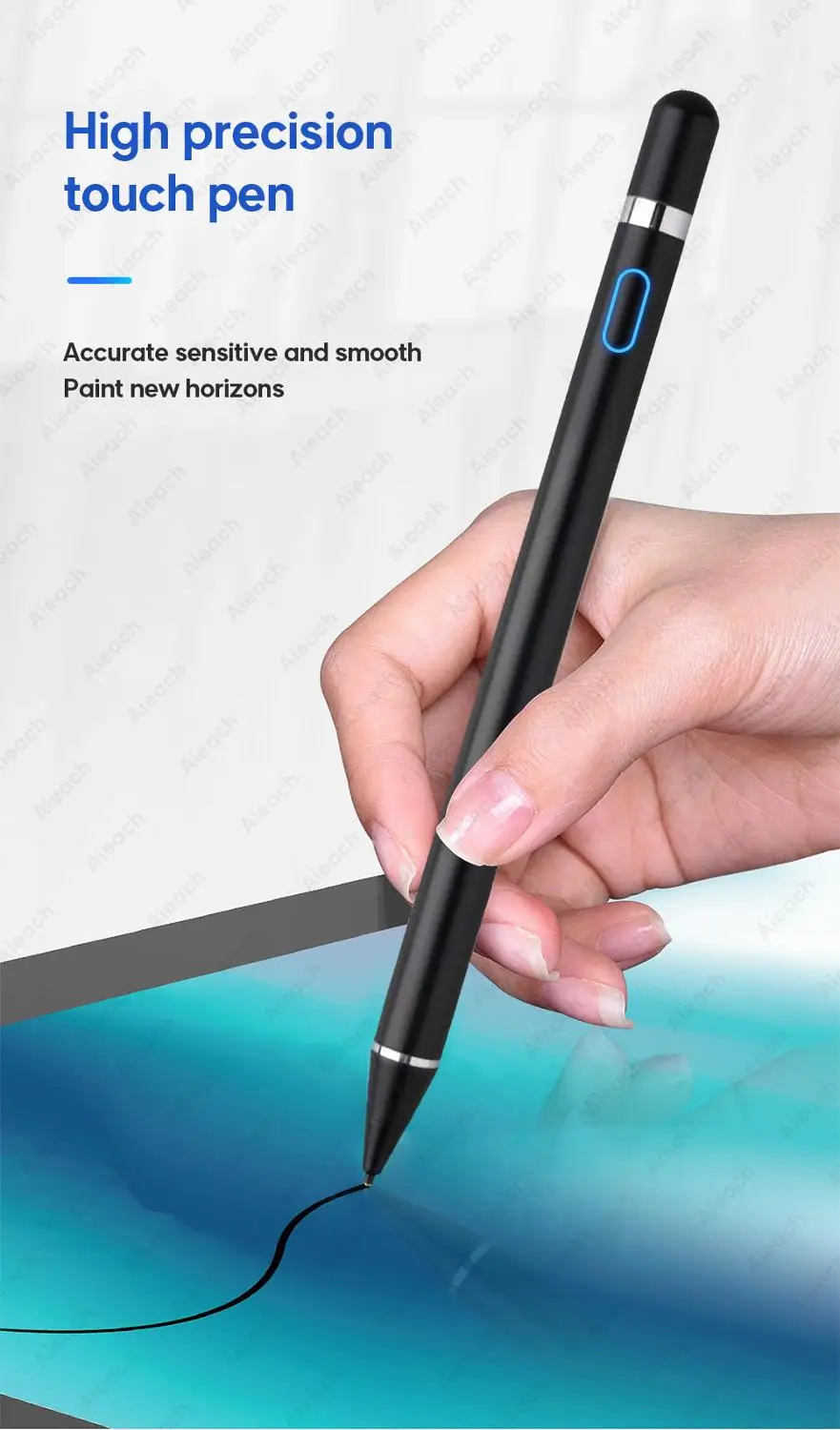Карандаш для планшета, для samsung, iPhone, huawei, активный стилус, стилус для Apple iPad Pro 11, 12,9, 10,5, 9,7, Воздушная умная емкостная ручка