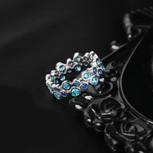 2021 New Agate Style Ring Is A Combination Of Two Colors Delicate And Elegant Jewelry Ring For Your Girlfriend