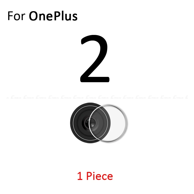 For OnePlus 2 Прозрачная защитная пленка для задней камеры из закаленного стекла для One Plus OnePlus 7 7T Pro 5G 6T 5 2 3T 3 X A6010 - Цвет: For OnePlus 2