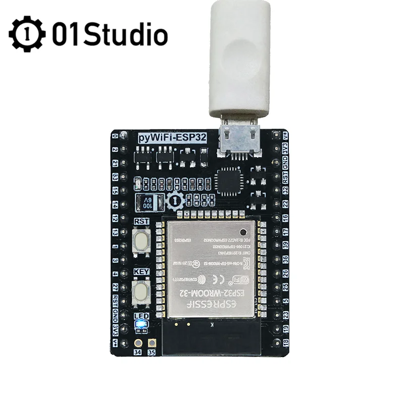 Pywifi-Esp32 Micro pyton WiFi обучающая макетная плата, совместимая с Pyboard с usb-кабелем