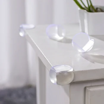 

4/8pcs Round Baby Anti-Collision Corner Guard Soft Furniture Bumpers Sharp Corner Cushion Baby Safe Protection Sticke