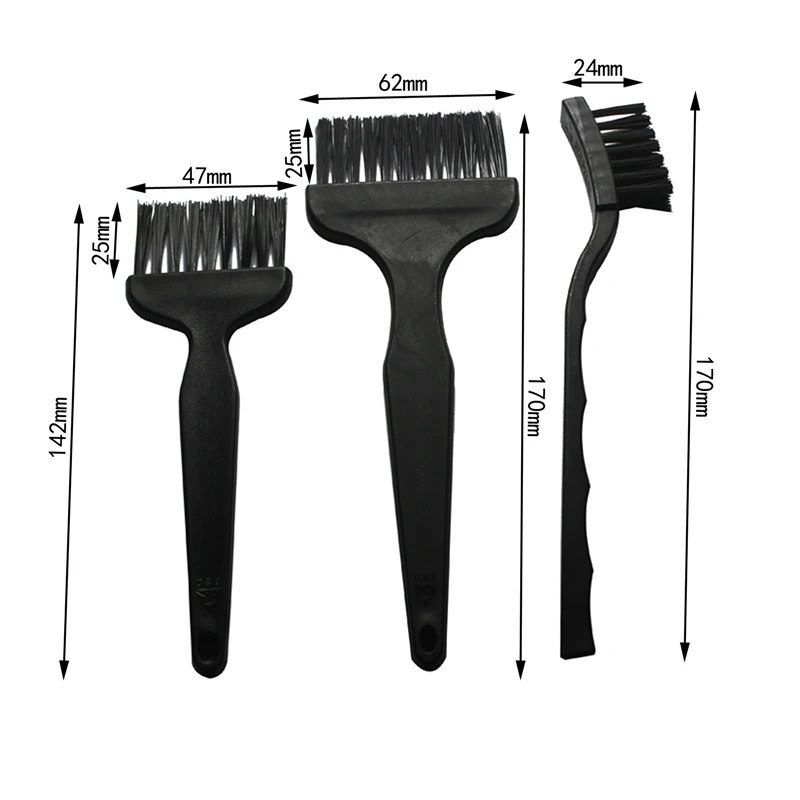 Cleaning Brush Set Anti-Static Esd Safe Nylon for Mobile Phone Tablet Pcb Bga Repair Cleaning Work