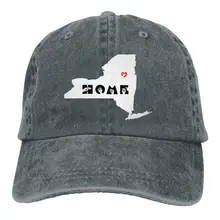 Нью-Йорк домашний штат унисекс Дальнобойщик шляпы папа бейсболки водительская Кепка