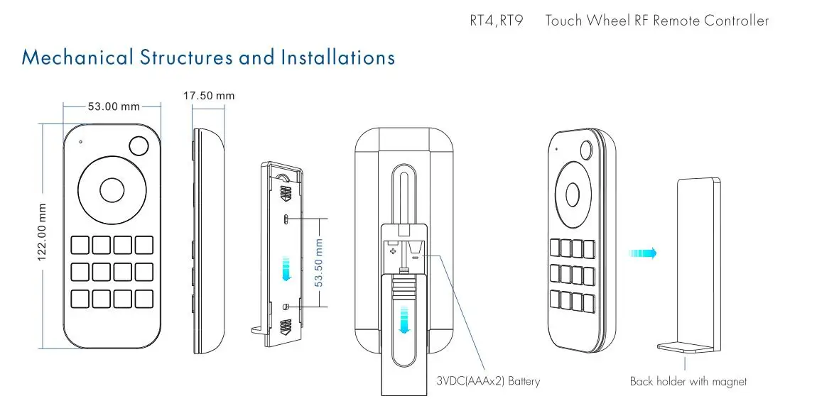 Remote control instruction