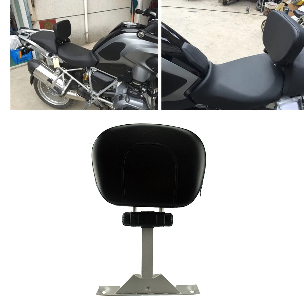 US $149.87 Fully Adjustable Driver Backrest For BMW R1200GS ADV 20132018 Stainless Steel Motorcycle Lazyback Motor Rear Seat Rack Bar Pad