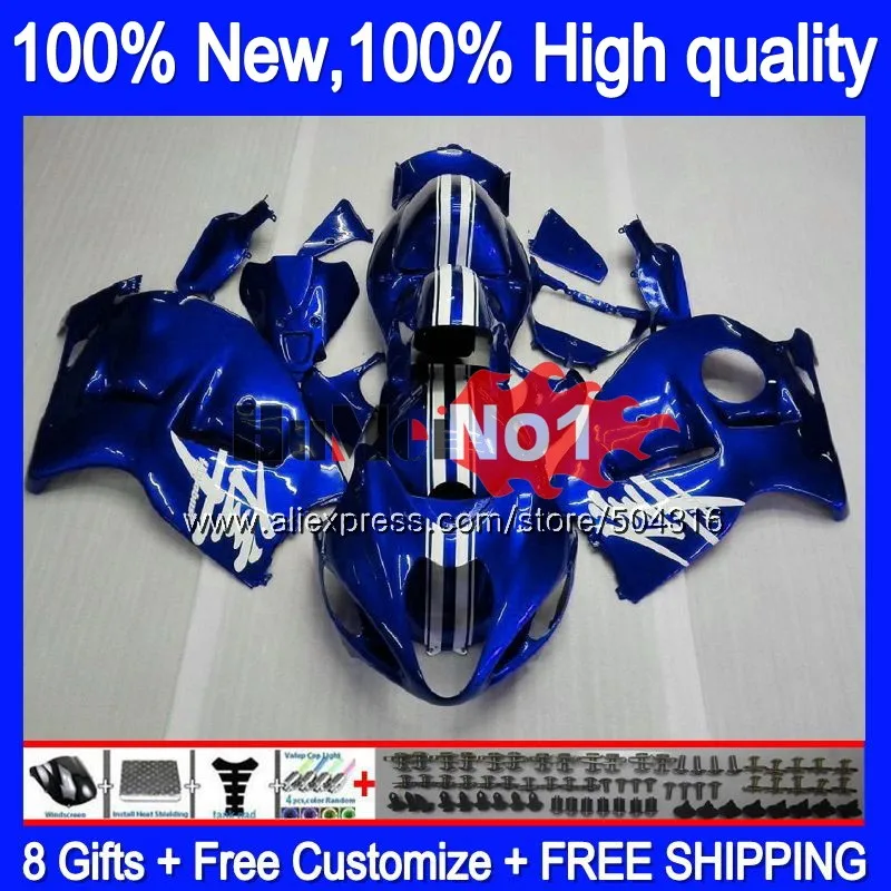 GSXR-1300 для SUZUKI Hayabusa GSXR 1300 жемчужно-синий 28MC. 93 GSXR1300 2002 2003 2004 2005 2006 2007 96 02 03 04 05 06 07 обтекатель - Цвет: No. 1