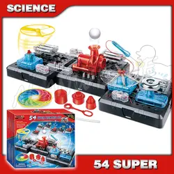 54 мульти эксперименты физика научный набор супер научный набор плавающий шар пузырьки вакуумная модель фильтра строительные игрушки