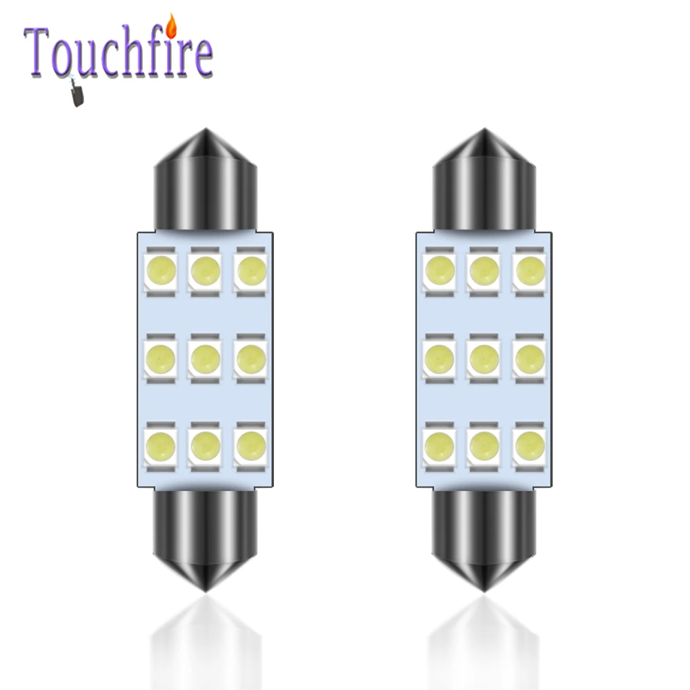 500 шт. C5W C10W гирлянда светодиодный 31/36/39/41 мм 3528 1210 12SMD купол для ЧТЕНИЯ ИНТЕРЬЕР фара для автомобиля белый 12В оптом