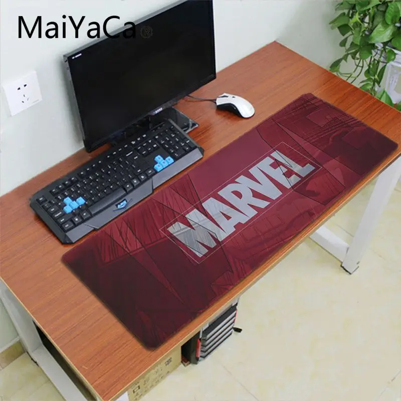 Maiyaca пользовательские кожи Marvel красивый коврик для мышки в стиле аниме игровой коврик для мыши xl скорость клавиатуры коврик для мыши ноутбук Laptop персональный компьютер Настольный коврик - Цвет: Lock Edge 30x80cm