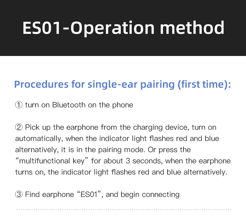 ES01 TWS светодиодный Bluetooth наушники V5.0 Touch беспроводные наушники 9D стерео спортивные водонепроницаемые гарнитура с микрофоном