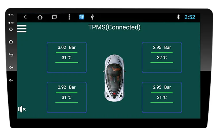 USB ȵ̵ TPMS Ÿ̾ з ͸ ý, ÷ 溸 ý, 5V  , ȵ̵ ̼, ڵ , 4 