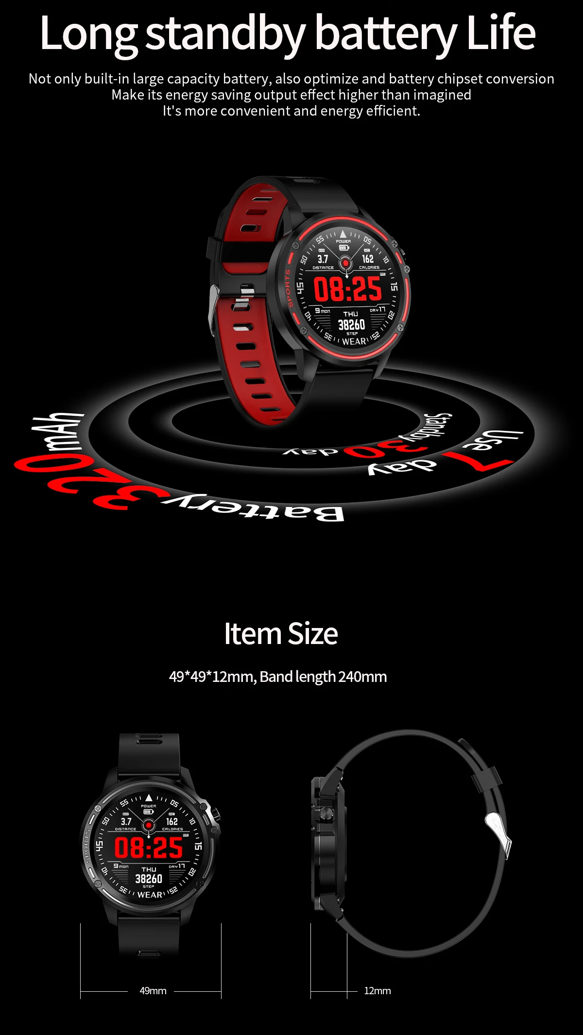 Фитнес-спортивный умный Браслет фитнес-трекер ЭКГ+ PPG кровяное давление пульсометр часы водонепроницаемый браслет VS L5 L6 L2