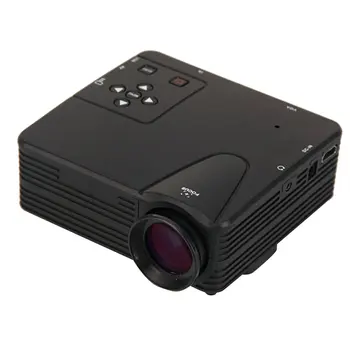 

H80 Projector Portable Mini 640X480 Pixels Full Hd Brighter And Clear Led Projector Video Home Cinema Theater