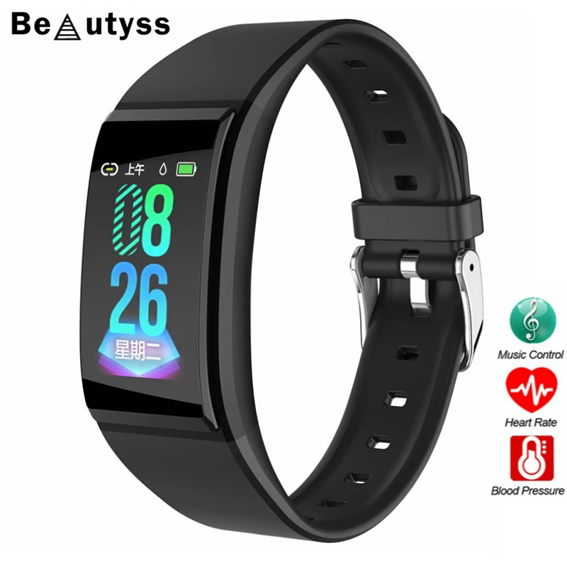 Beautyss B86 Смарт часы спортивные кровяное давление монитор сердца Bluetooth фитнес часы amazfit часы Смарт часы IP67 водонепроницаемый