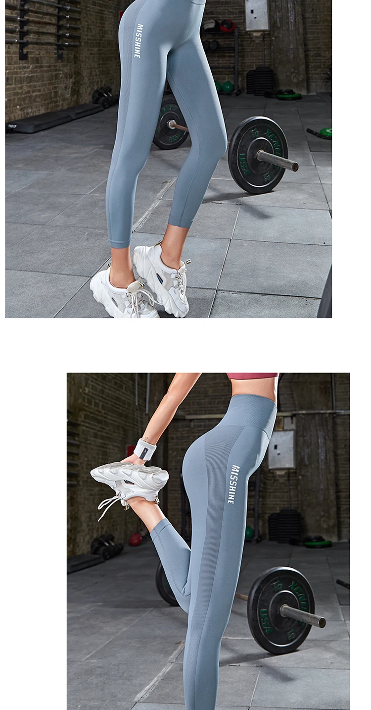 Штаны для йоги с пуш-ап, женские спортивные Леггинсы с высокой талией, трико для фитнеса, штаны для бега, бега, спортзала, спортивная одежда