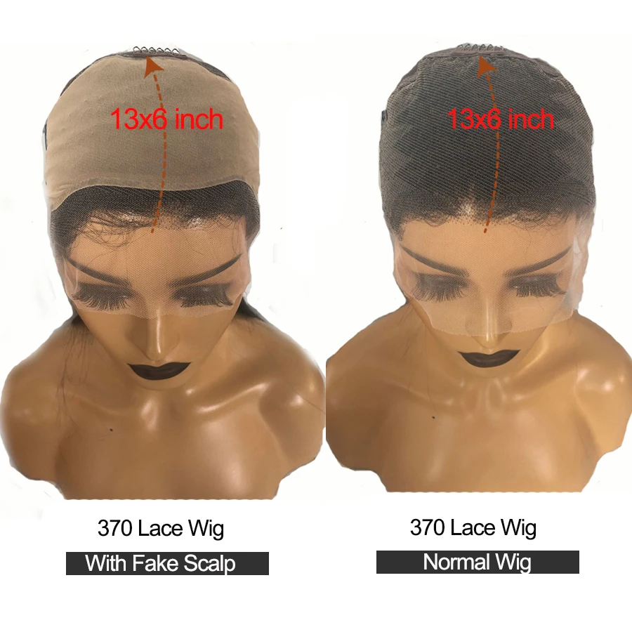 Fabwigs поддельные головы парик 13X6 глубокая часть фронта шнурка человеческих волос парики прозрачный кружевной 370 360 фронта шнурка al парик 250% плотность полный конец