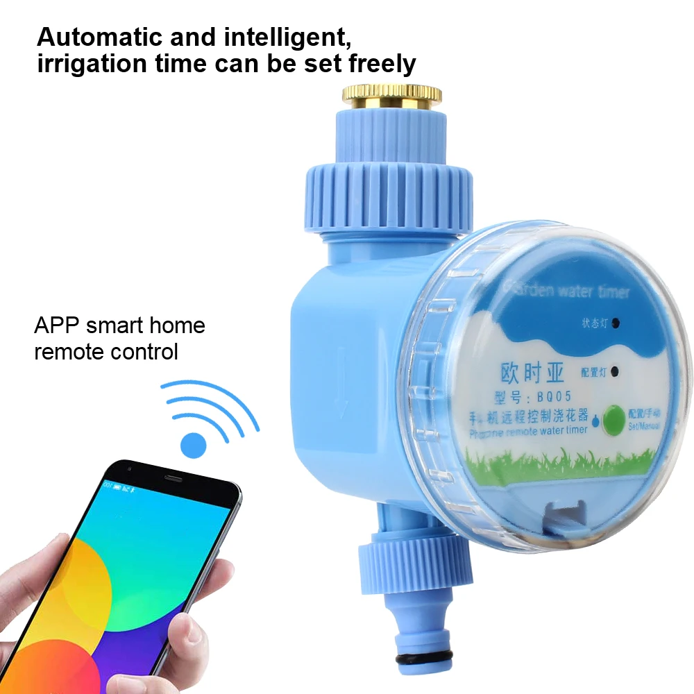 Electronic Irrigation Timer Smart Garden Water Timer Irrigation System Wifi Sprinkler System Controller App Remote Control