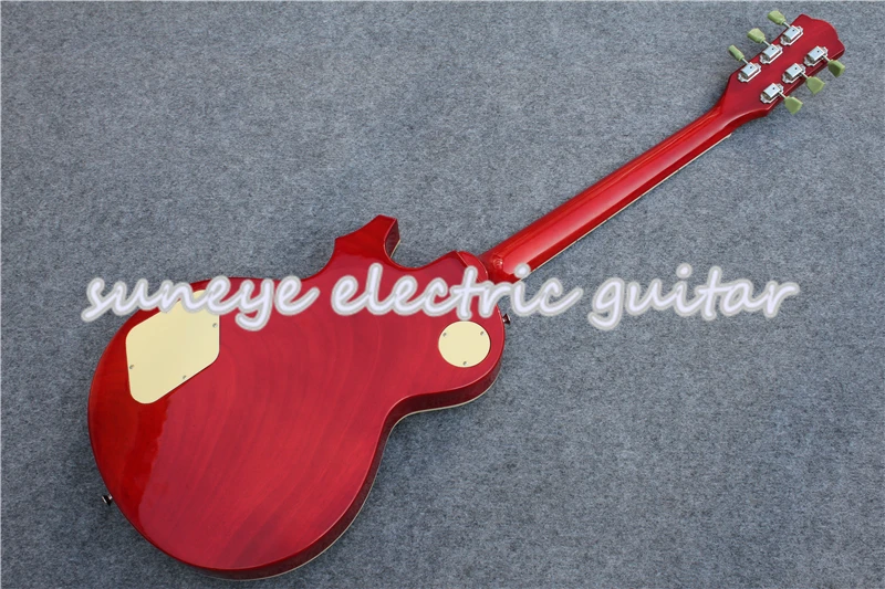 Suneye CS Cherry Sunburst Tiger Grain Finish стандартная электрогитара на заказ гитара для левшей