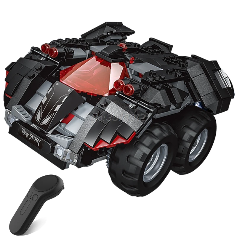 Technic RC автомобиль дистанционного электромобиля летучая мышь колесница