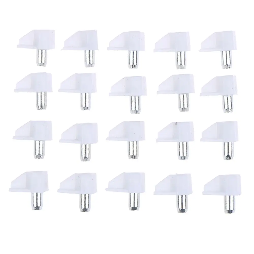 Shelf Studs Pegs Metal Pin Shelves Support Seperator Fixed Cabinet Cupboard Wooden Furniture Bracket Holder 20Pcs 5mm furniture hardware,shelf pins